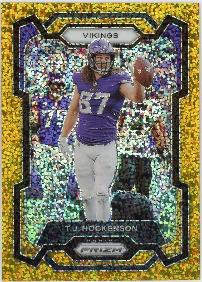 T. J. Hockenson [Gold Sparkle] #198