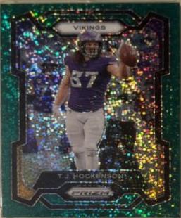 T. J. Hockenson [Green Sparkle] #198