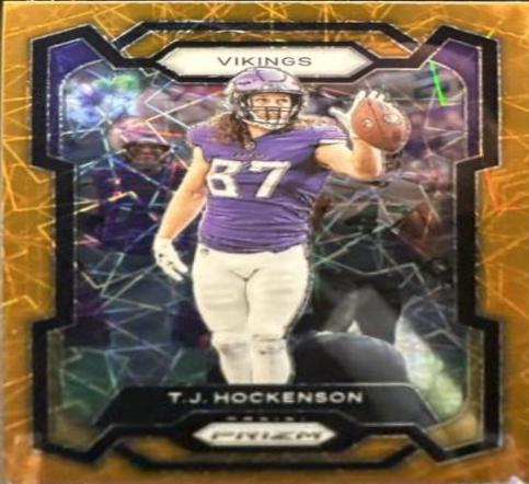 T. J. Hockenson [Orange Lazer] #198