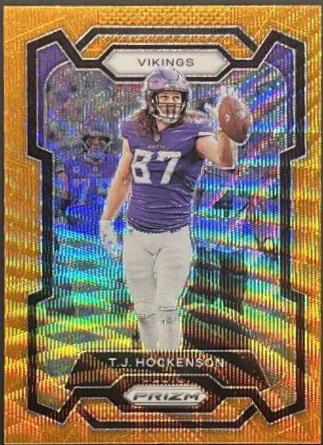 T. J. Hockenson [Orange Wave] #198