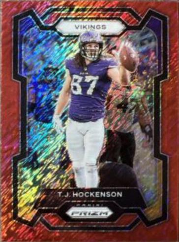T. J. Hockenson [Red Shimmer] #198