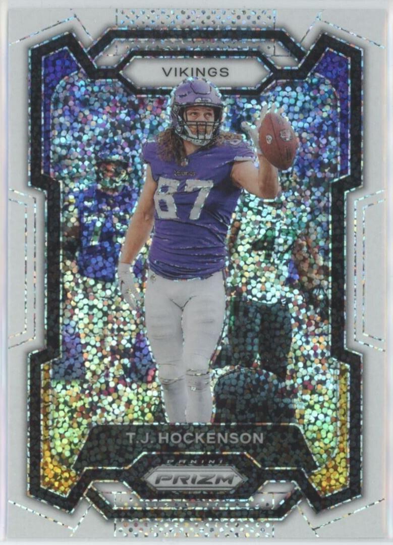 T. J. Hockenson [White Sparkle] #198