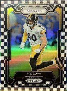 T. J. Watt [Black White Checker] #254