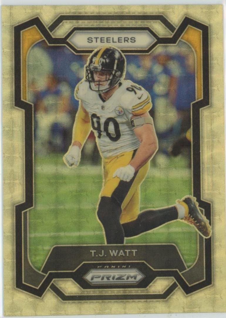 T. J. Watt [Gold Vinyl] #254