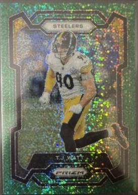 T. J. Watt [Green Sparkle] #254