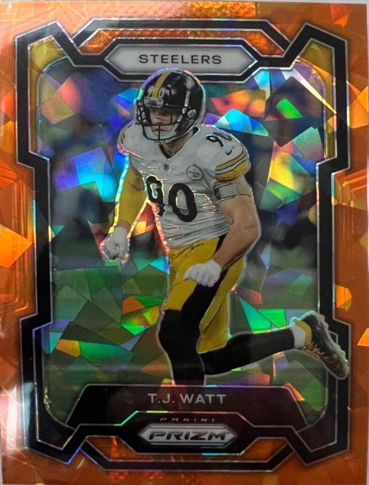 T. J. Watt [Orange Ice] #254
