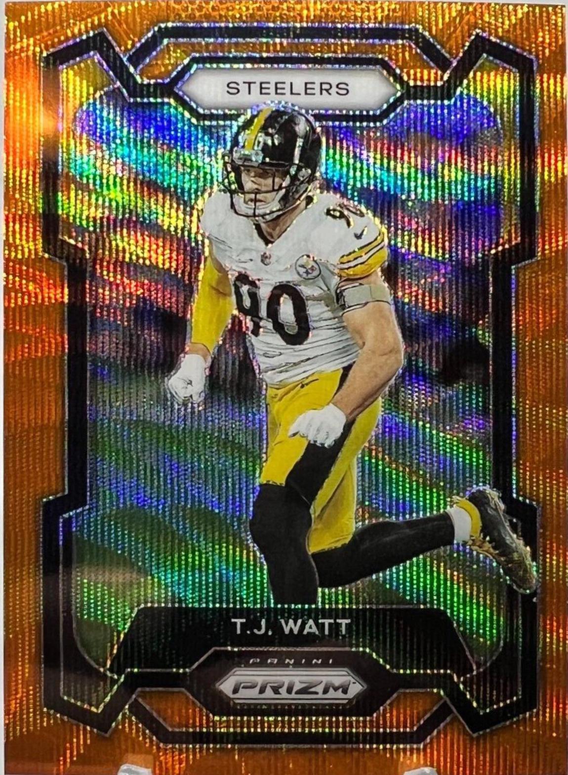 T. J. Watt [Orange Wave] #254