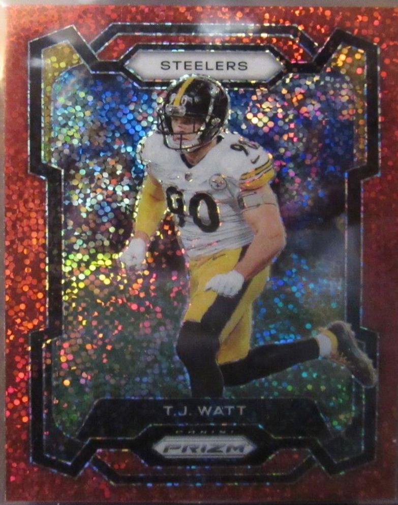 T. J. Watt [Red Sparkle] #254