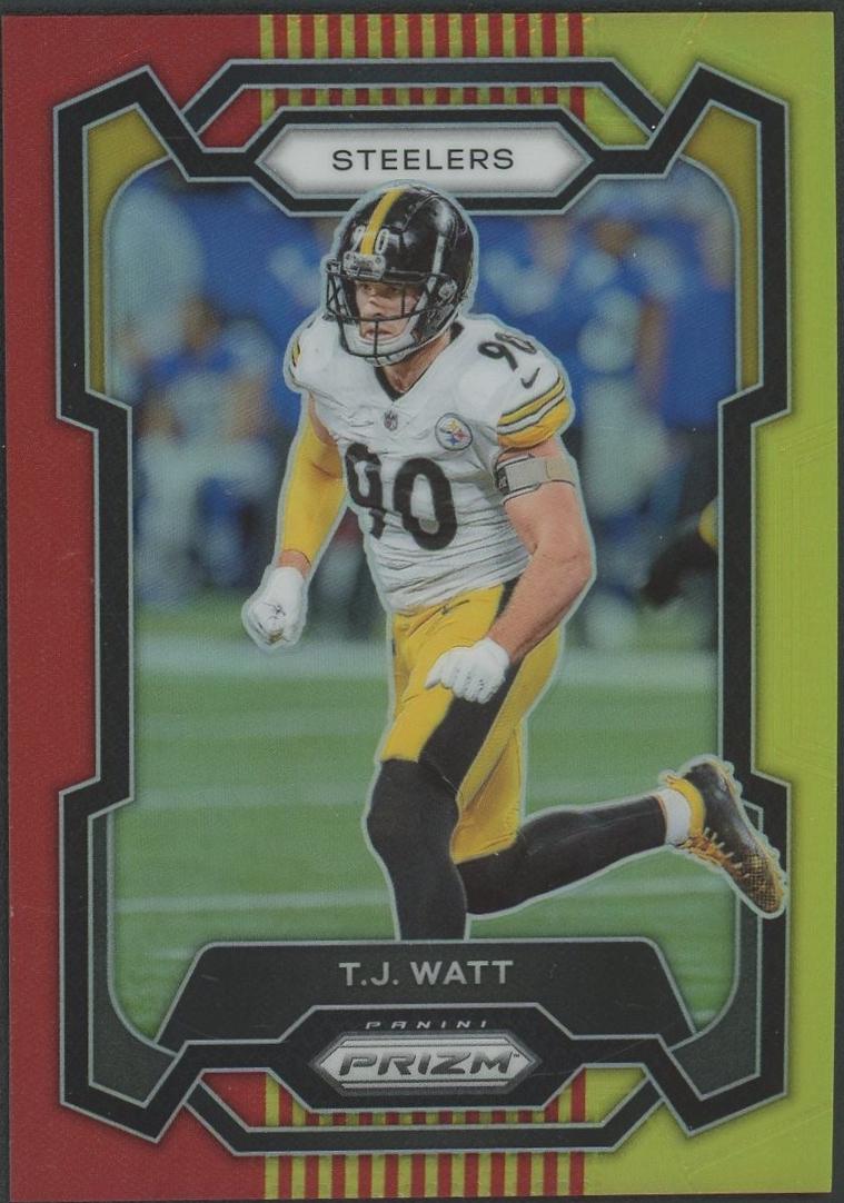 T. J. Watt [Red Yellow] #254