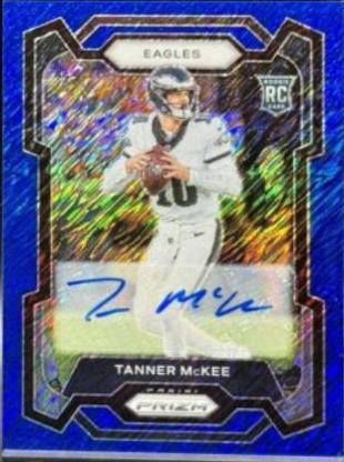Tanner McKee [Autograph Blue Shimmer] #383