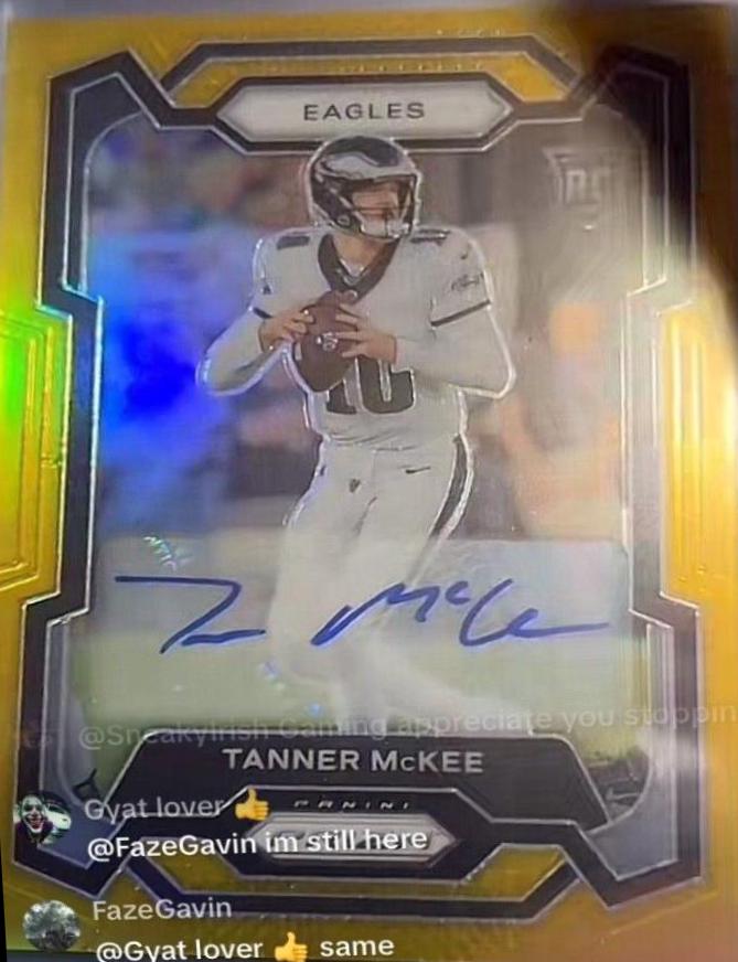 Tanner McKee [Autograph Gold] #383