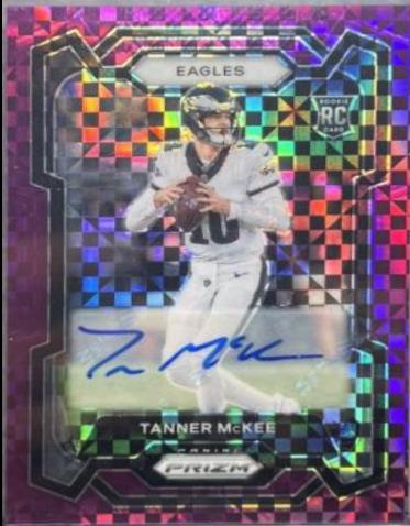 Tanner McKee [Autograph Purple Power] #383