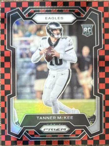 Tanner McKee [Black Red Checker] #383