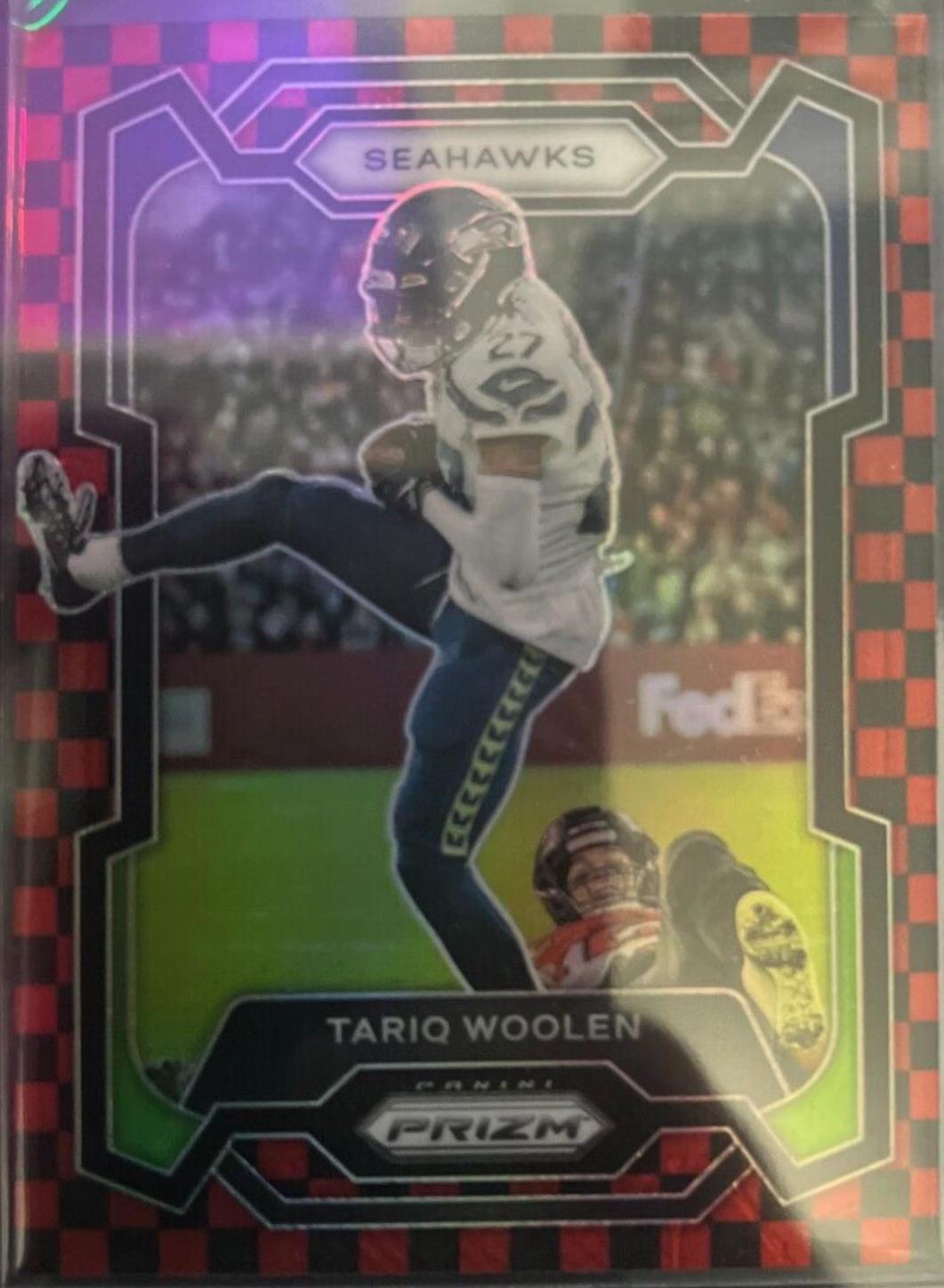 Tariq Woolen [Black Red Checker] #263