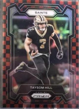 Taysom Hill [Black Red Checker] #217