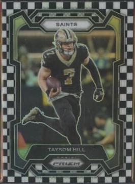 Taysom Hill [Black White Checker] #217