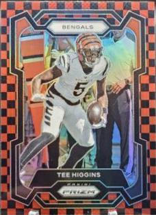 Tee Higgins [Black Red Checker] #61