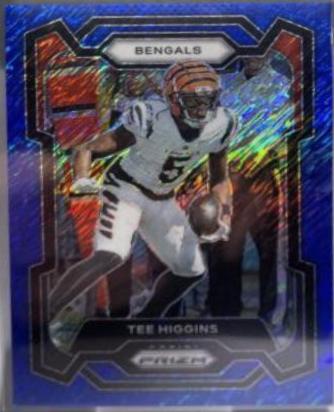 Tee Higgins [Blue Shimmer] #61