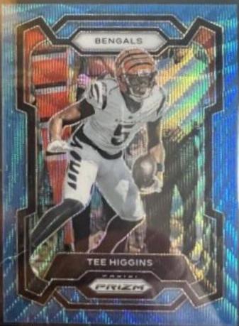 Tee Higgins [Blue Wave] #61