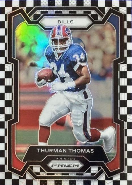 Thurman Thomas [Black White Checker] #34