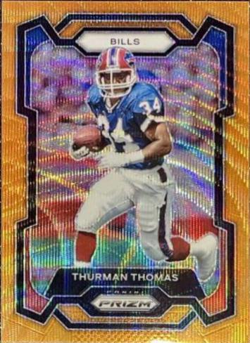 Thurman Thomas [Orange Wave] #34