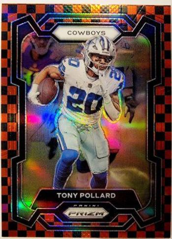 Tony Pollard [Black Red Checker] #81