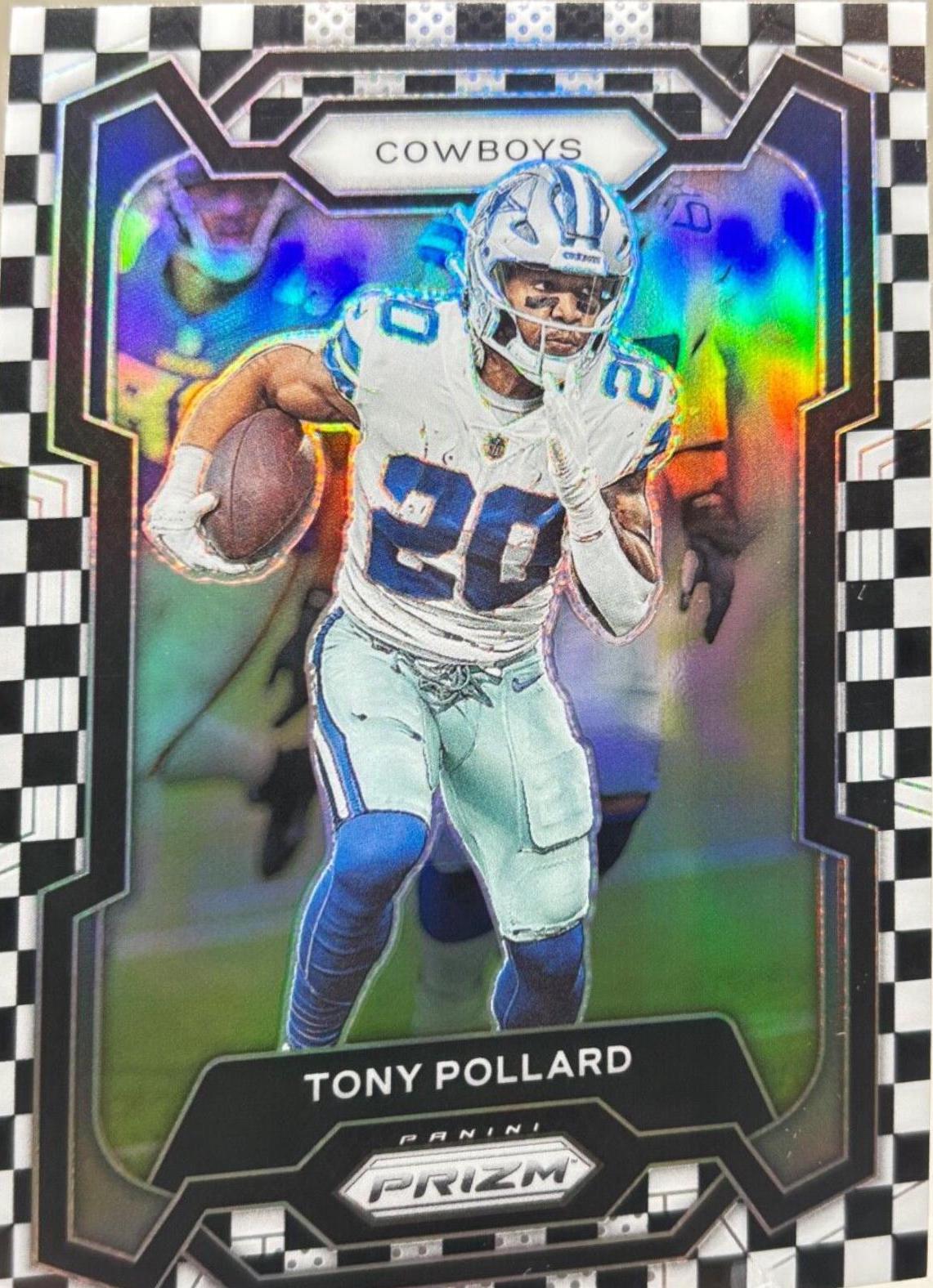 Tony Pollard [Black White Checker] #81