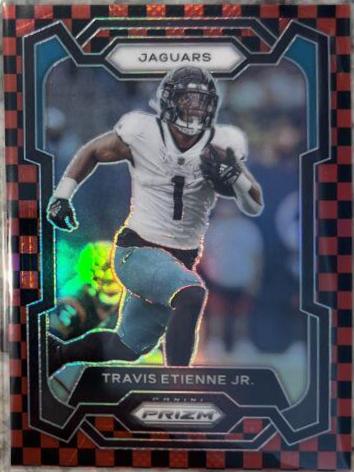 Travis Etienne Jr. [Black Red Checker] #138