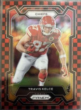 Travis Kelce [Black Red Checker] #151