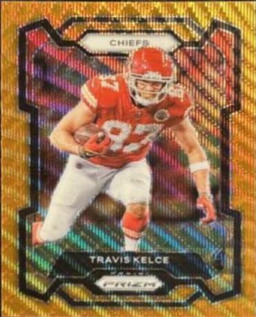 Travis Kelce [Orange Wave] #151