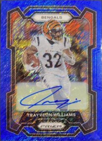 Trayveon Williams [Autograph Blue Shimmer] #59