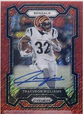 Trayveon Williams [Autograph Red Shimmer] #59