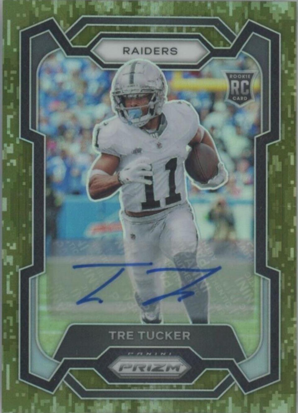 Tre Tucker [Autograph Camo] #362