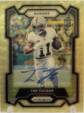 Tre Tucker [Autograph Gold Vinyl] #362
