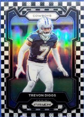 Trevon Diggs [Black White Checker] #82