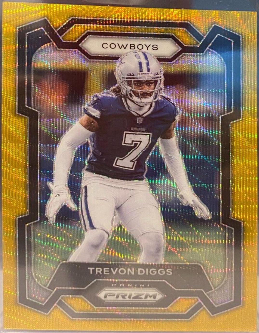 Trevon Diggs [Gold Wave] #82