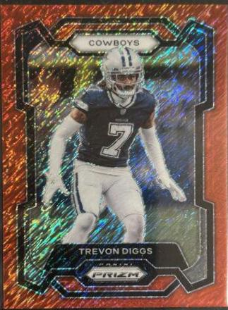 Trevon Diggs [Red Shimmer] #82