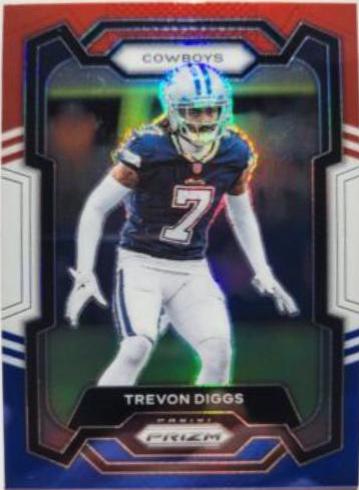 Trevon Diggs [Red White Blue] #82
