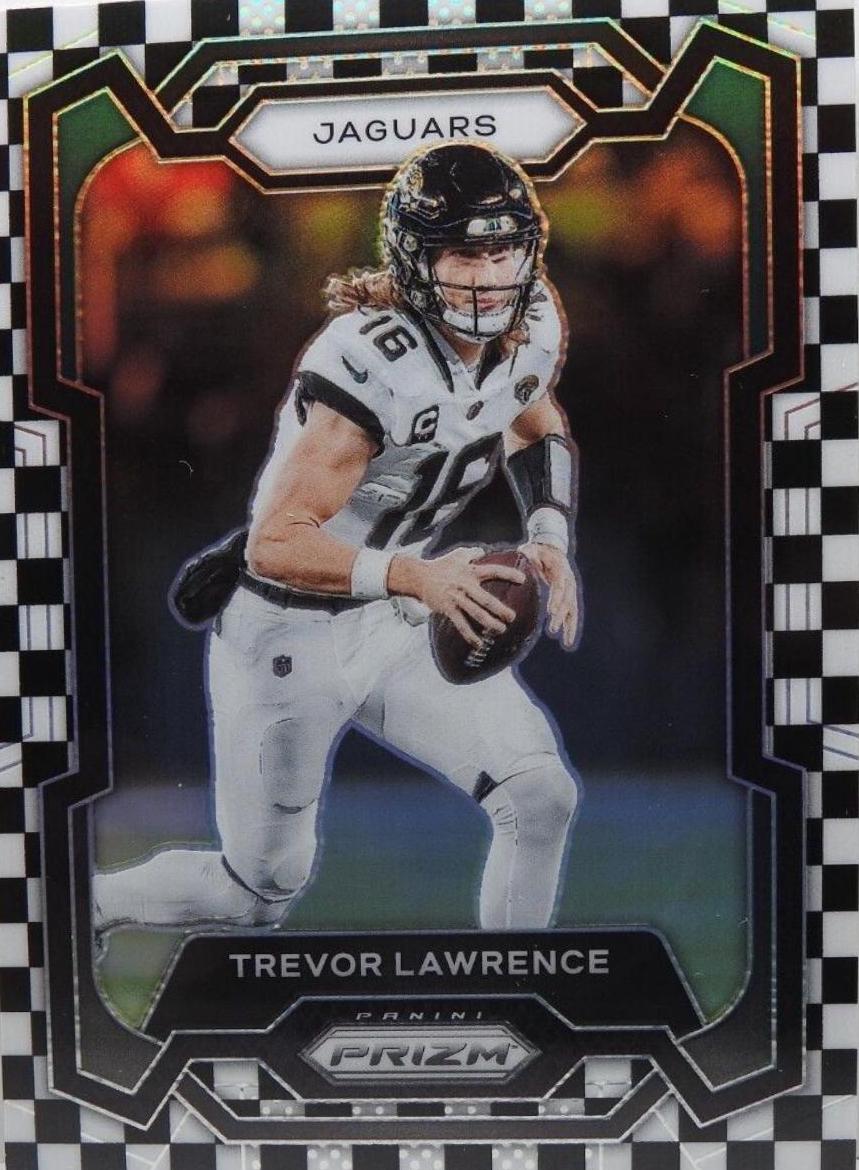 Trevor Lawrence [Black White Checker] #139