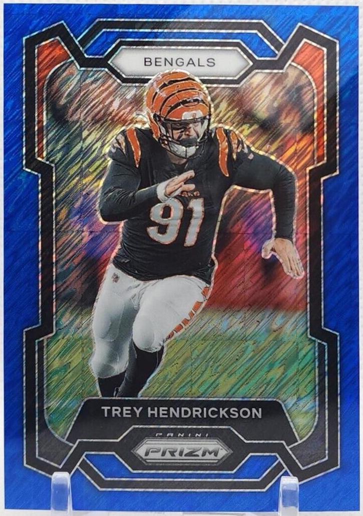 Trey Hendrickson [Blue Shimmer] #62