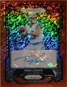 Trey Lance [Autograph Red Shimmer] #274