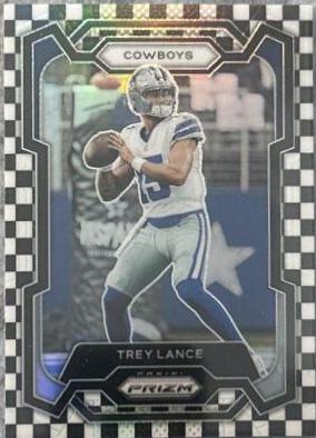 Trey Lance [Black White Checker] #274