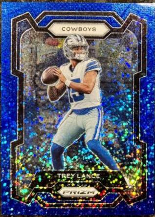 Trey Lance [Blue Sparkle] #274