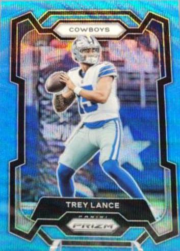 Trey Lance [Blue Wave] #274