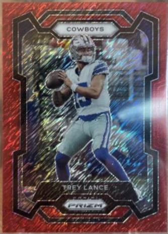 Trey Lance [Red Shimmer] #274