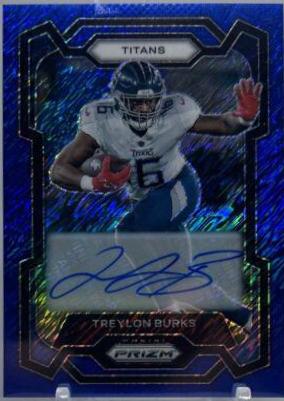 Treylon Burks [Autograph Blue Shimmer] #291