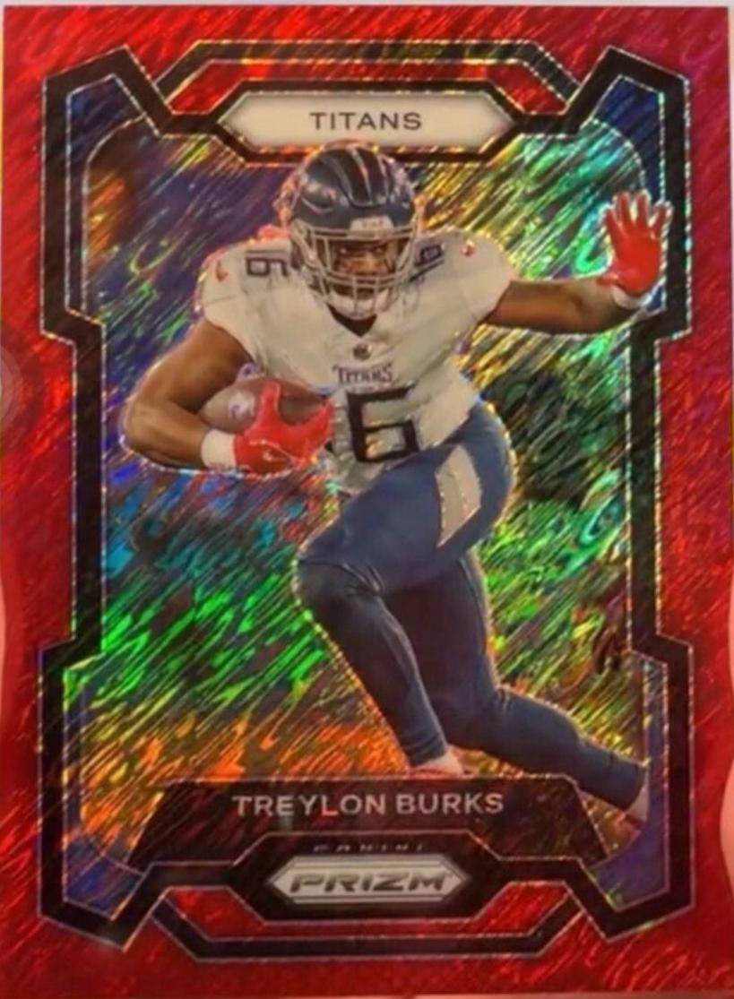 Treylon Burks [Autograph Red Shimmer] #291