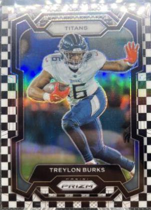 Treylon Burks [Black White Checker] #291