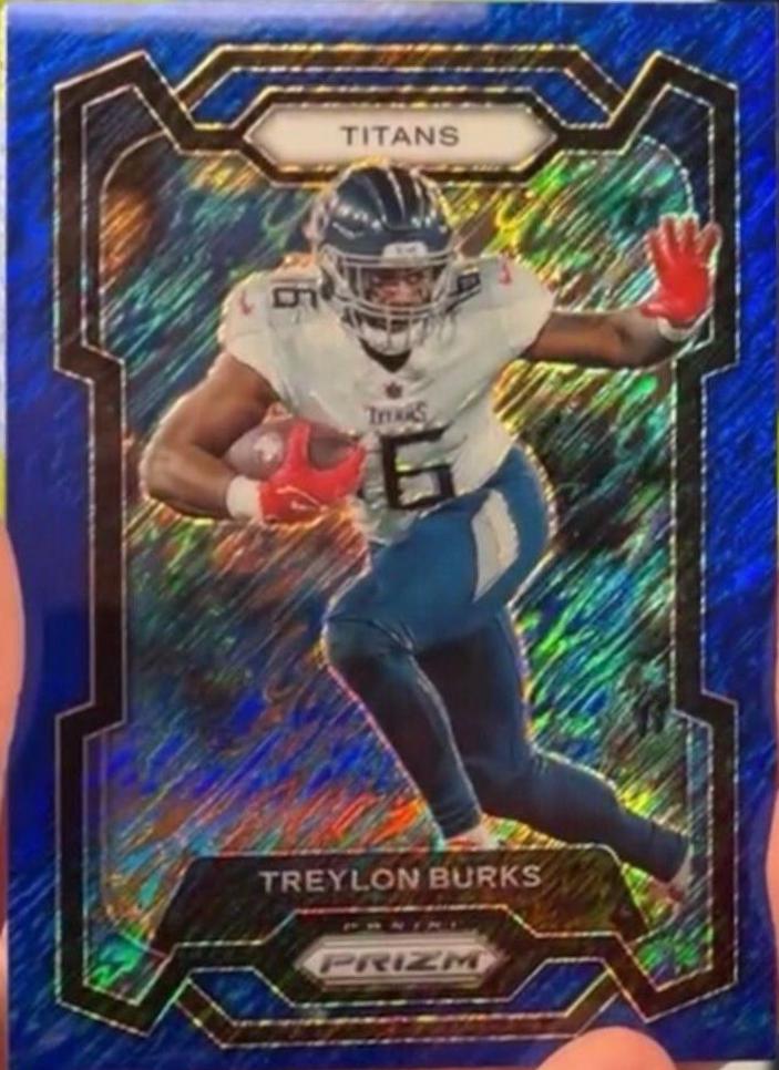 Treylon Burks [Blue Shimmer] #291