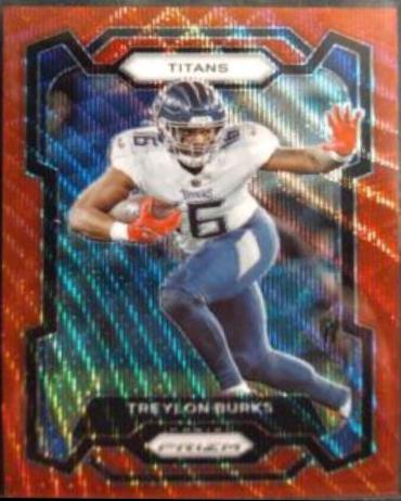 Treylon Burks [Red Wave] #291